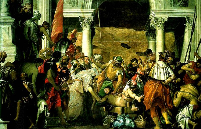 Paolo  Veronese martyrdom of st. sebastian China oil painting art